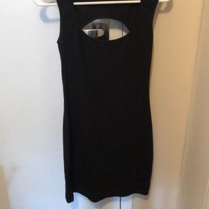American Apparel fitted black dress